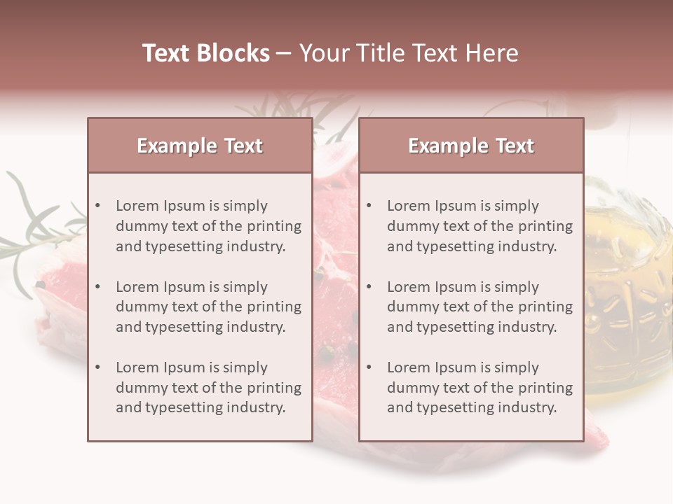 Flame Black Diet PowerPoint Template