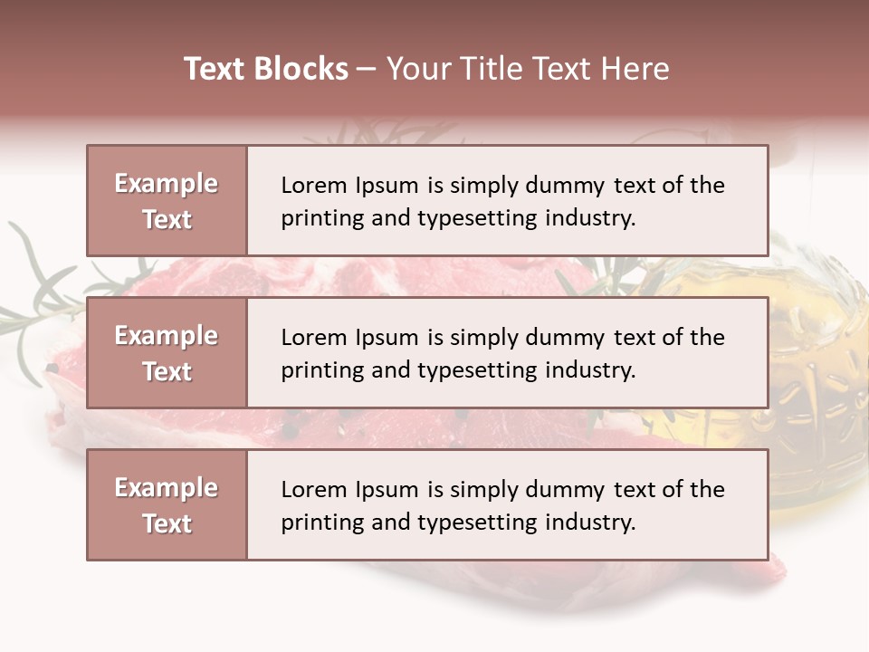 Flame Black Diet PowerPoint Template