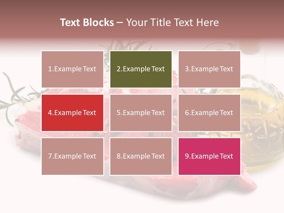 Flame Black Diet PowerPoint Template