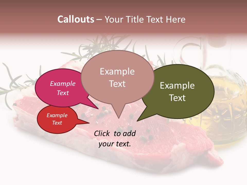 Flame Black Diet PowerPoint Template