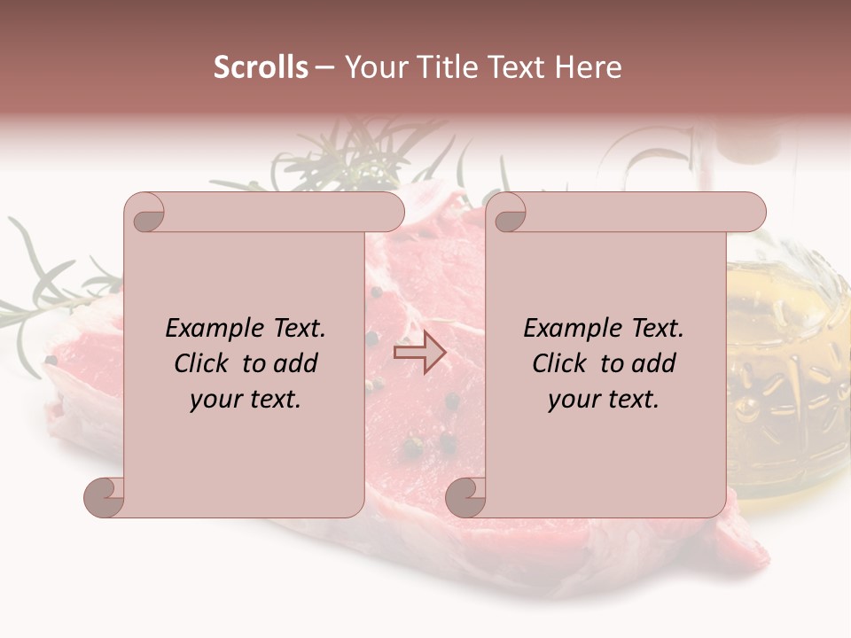 Flame Black Diet PowerPoint Template