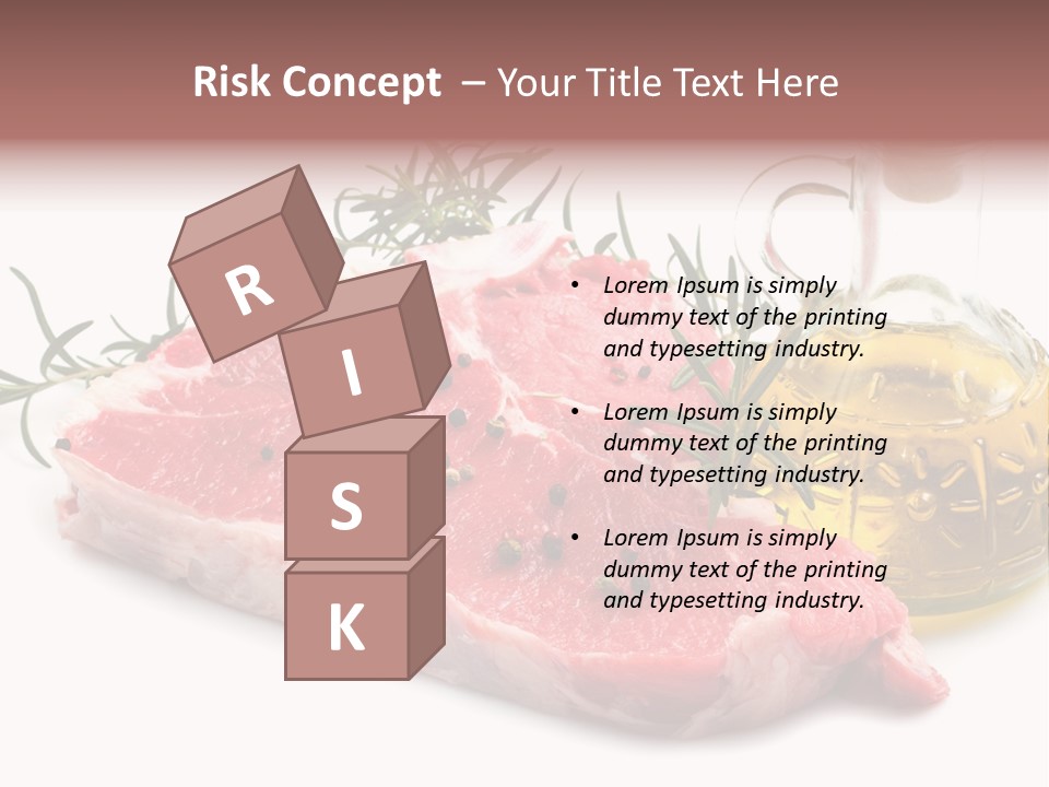 Flame Black Diet PowerPoint Template