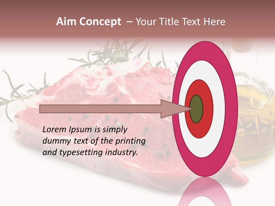 Flame Black Diet PowerPoint Template