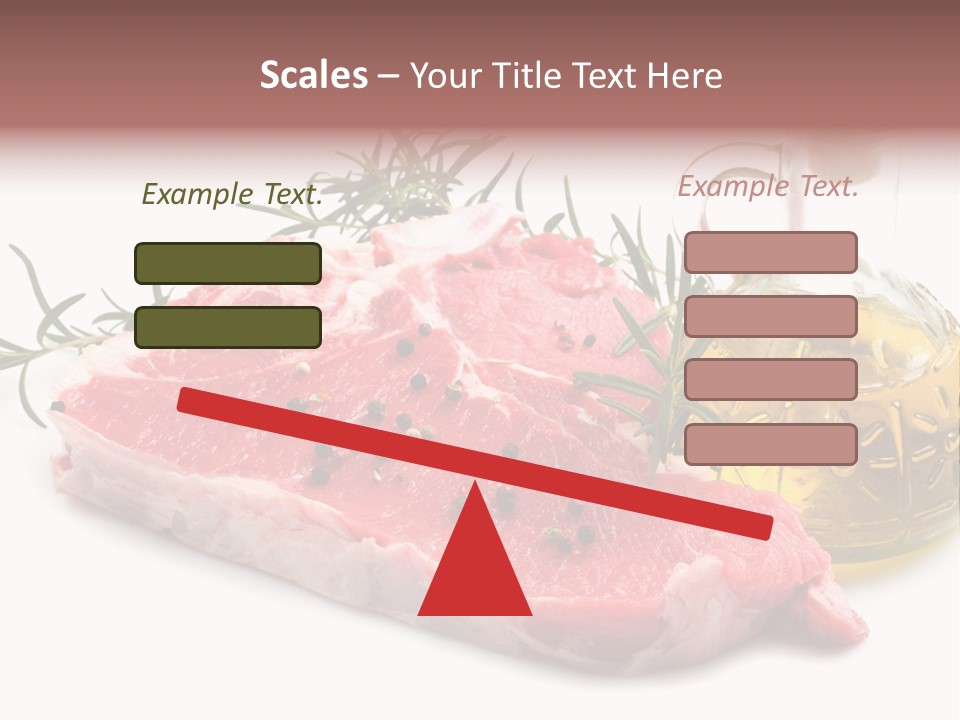 Flame Black Diet PowerPoint Template