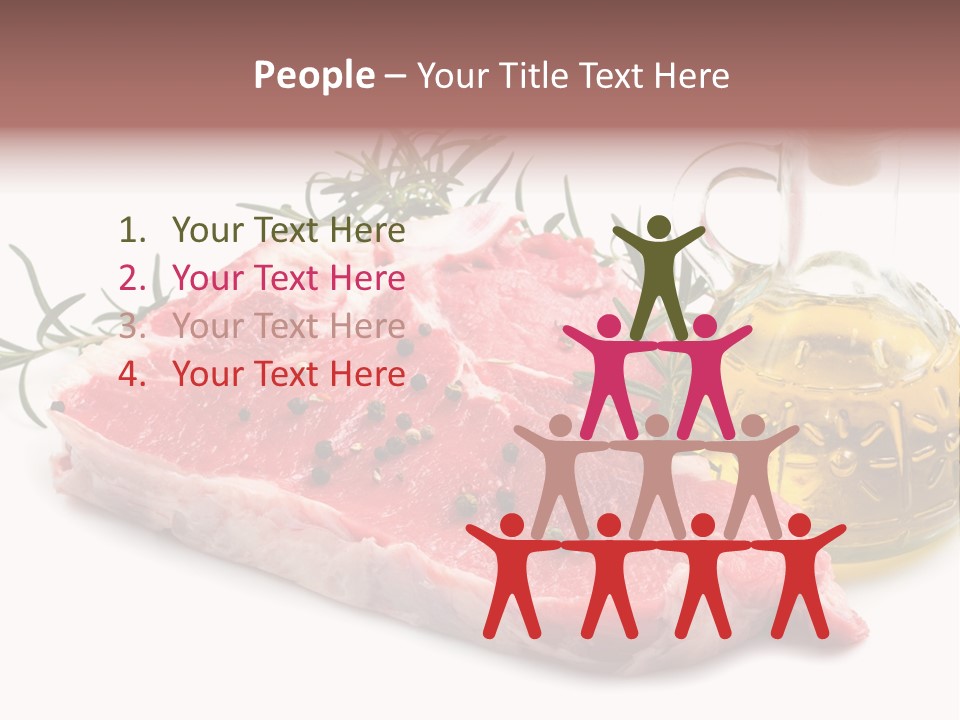 Flame Black Diet PowerPoint Template