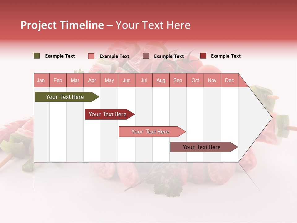 Green Sirloin Cooking PowerPoint Template