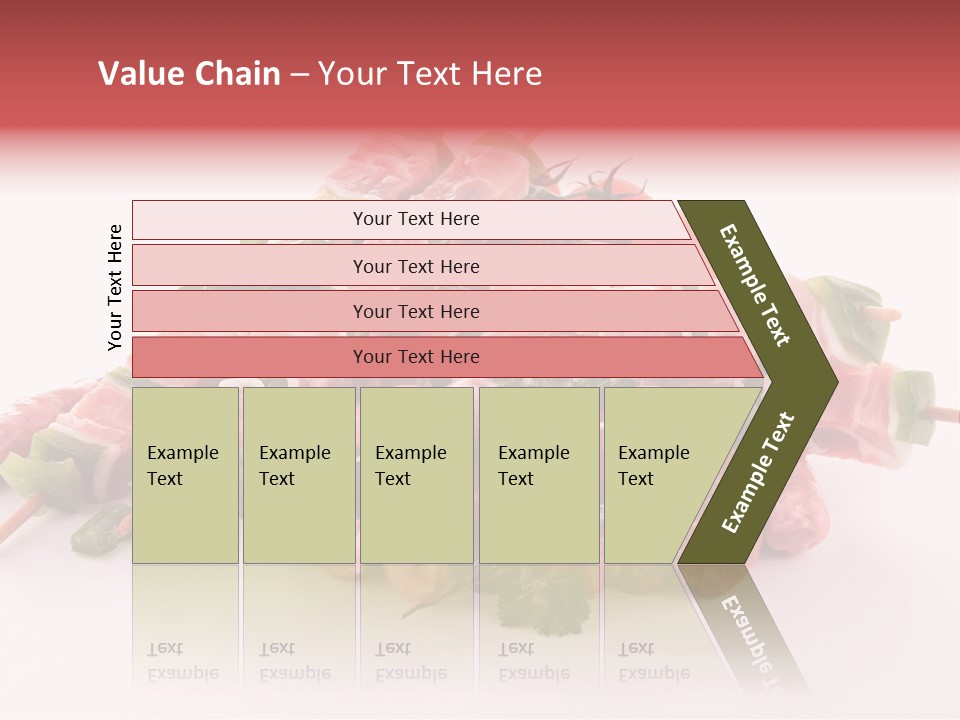 Green Sirloin Cooking PowerPoint Template