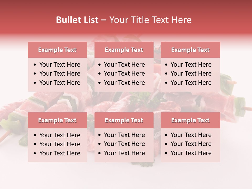 Green Sirloin Cooking PowerPoint Template