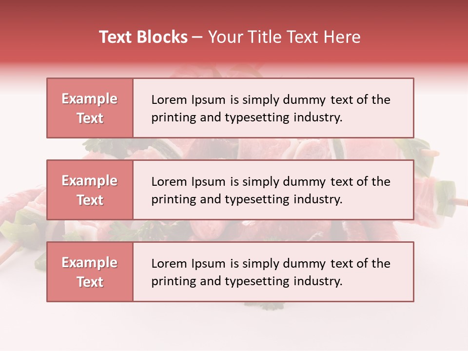 Green Sirloin Cooking PowerPoint Template