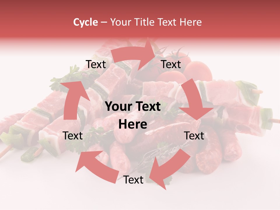 Green Sirloin Cooking PowerPoint Template