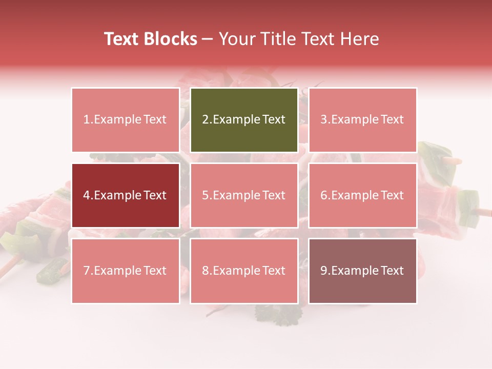 Green Sirloin Cooking PowerPoint Template