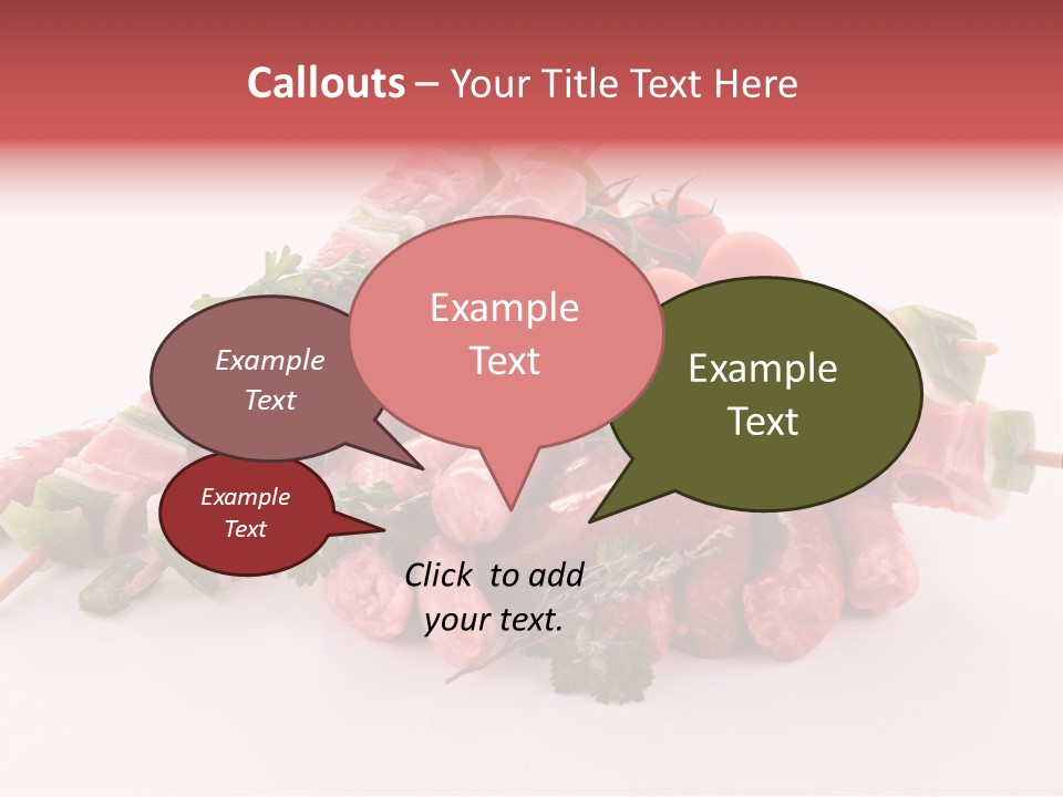 Green Sirloin Cooking PowerPoint Template