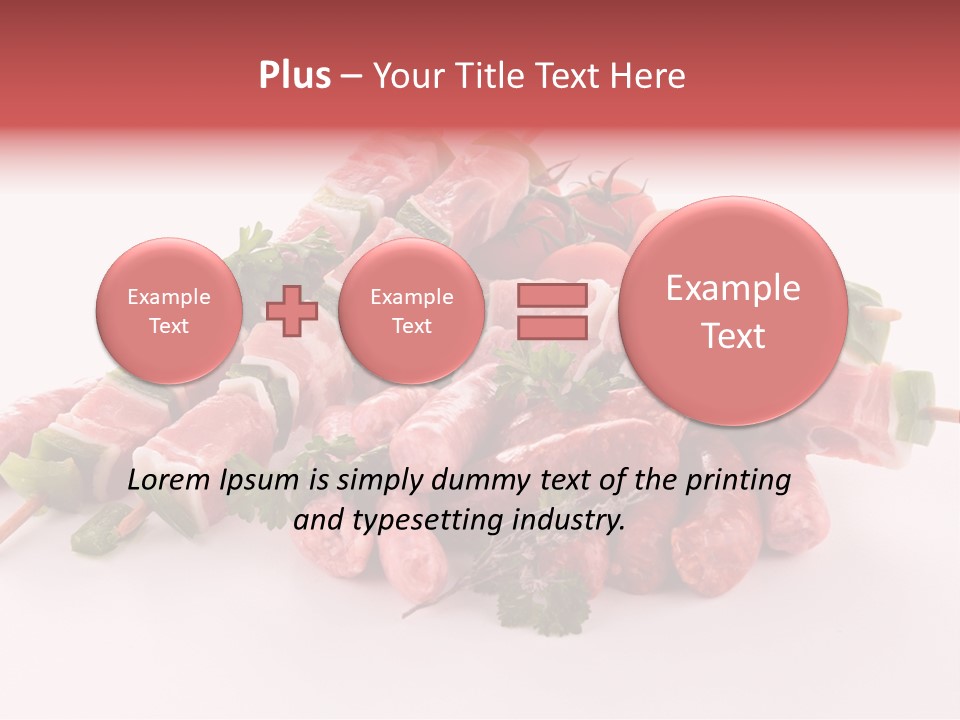 Green Sirloin Cooking PowerPoint Template