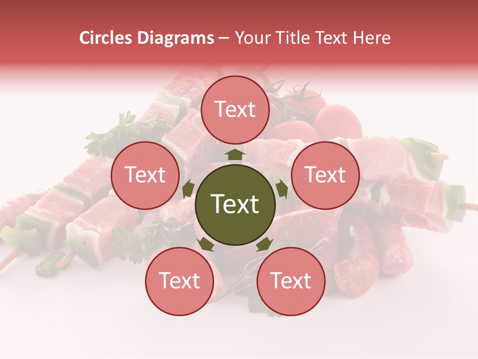 Green Sirloin Cooking PowerPoint Template