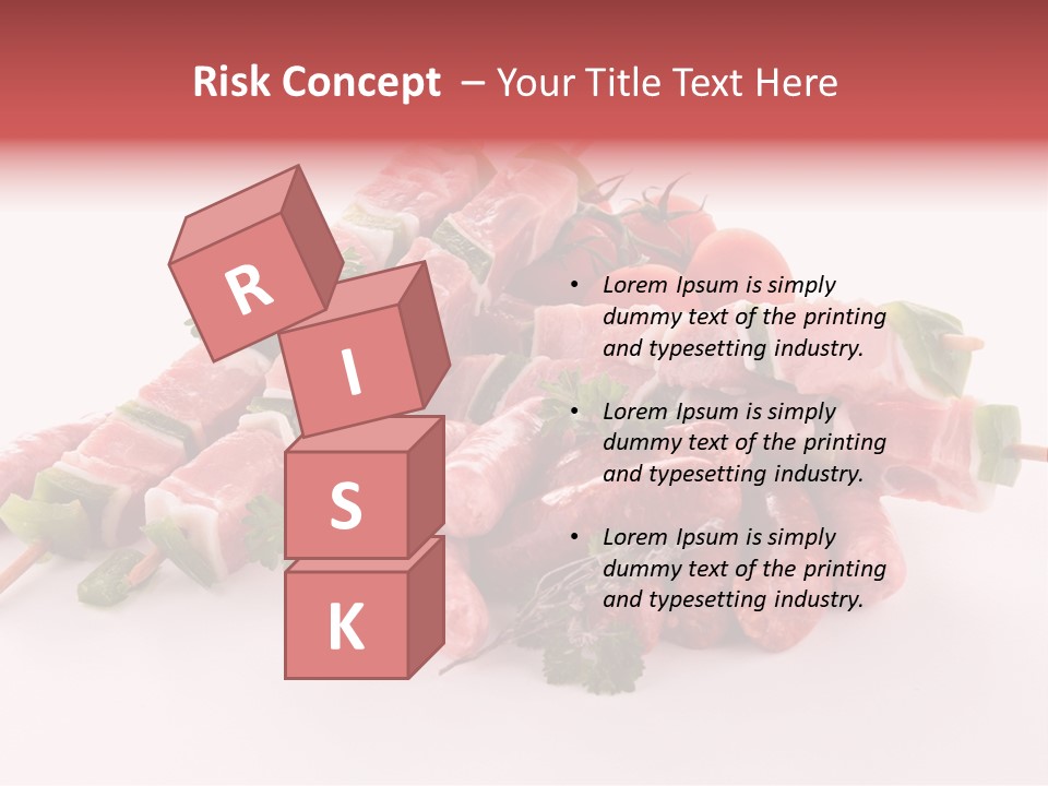 Green Sirloin Cooking PowerPoint Template