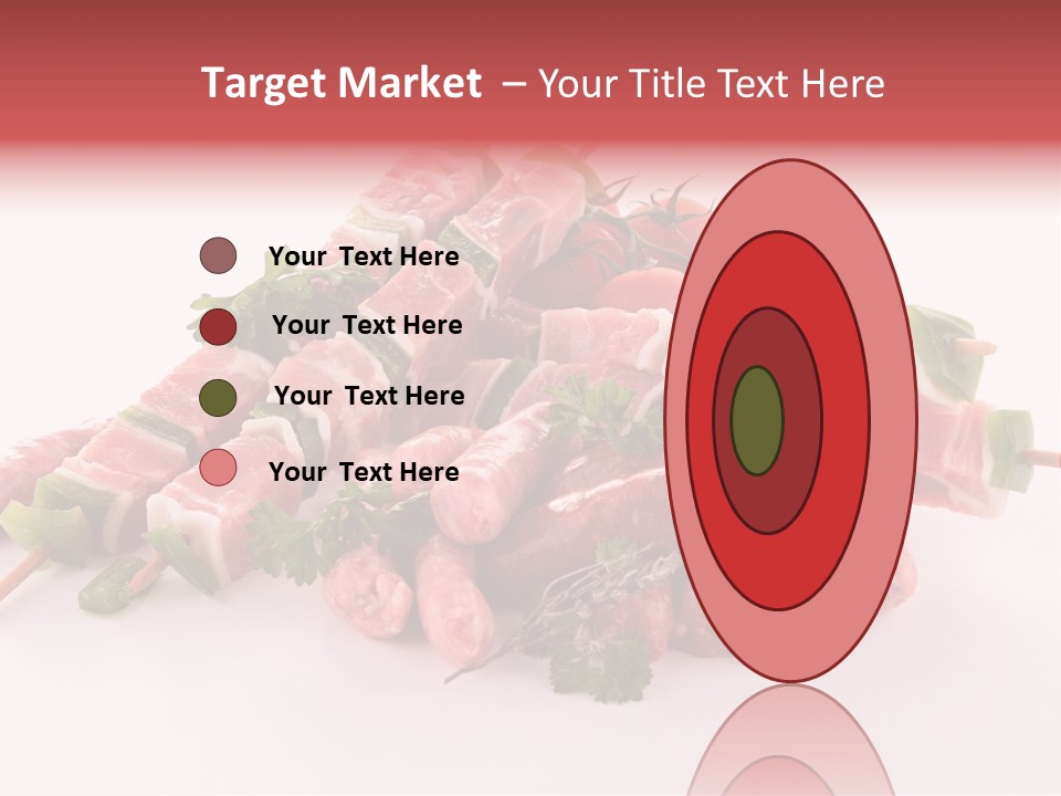 Green Sirloin Cooking PowerPoint Template