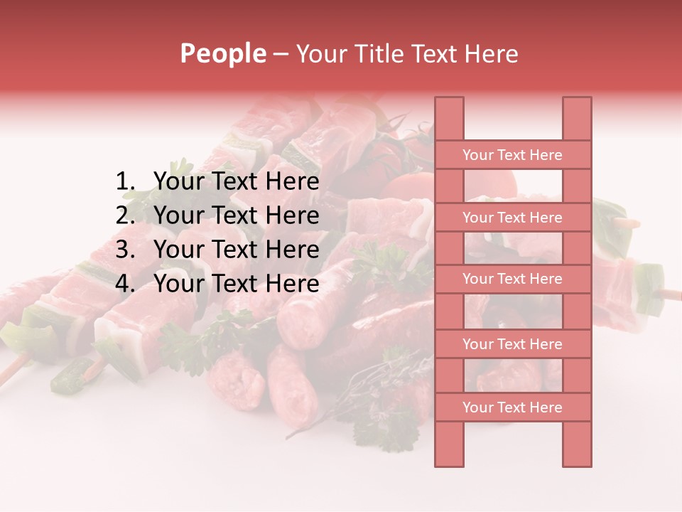 Green Sirloin Cooking PowerPoint Template