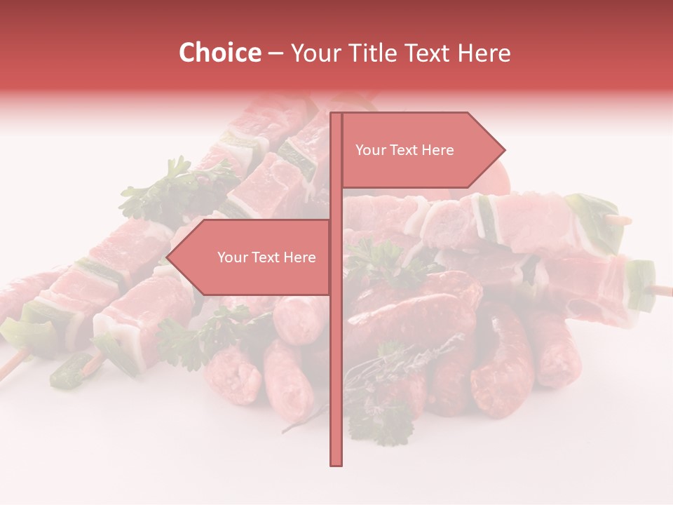 Green Sirloin Cooking PowerPoint Template