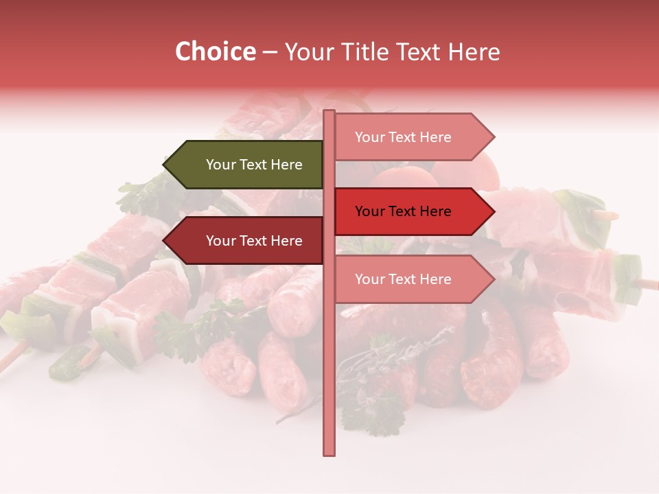 Green Sirloin Cooking PowerPoint Template