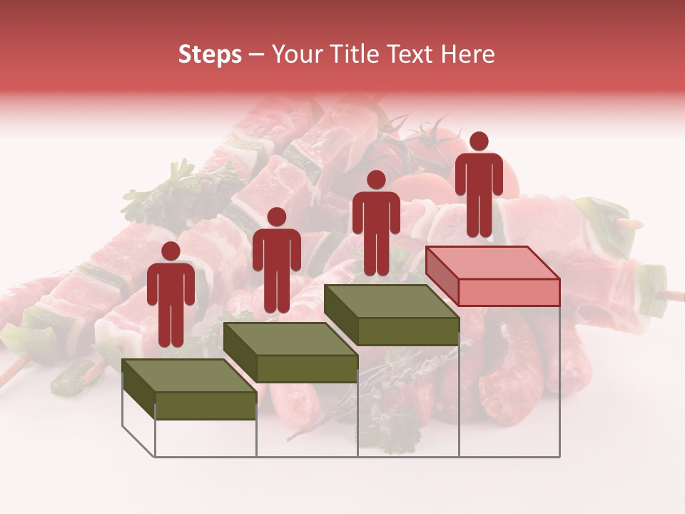 Green Sirloin Cooking PowerPoint Template