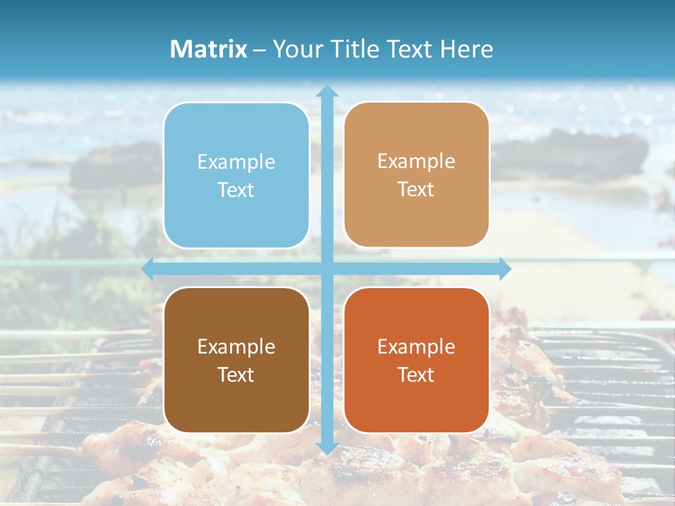 Nutrition White Background Dinner PowerPoint Template