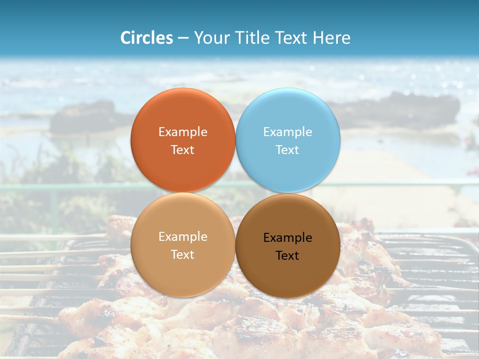 Nutrition White Background Dinner PowerPoint Template