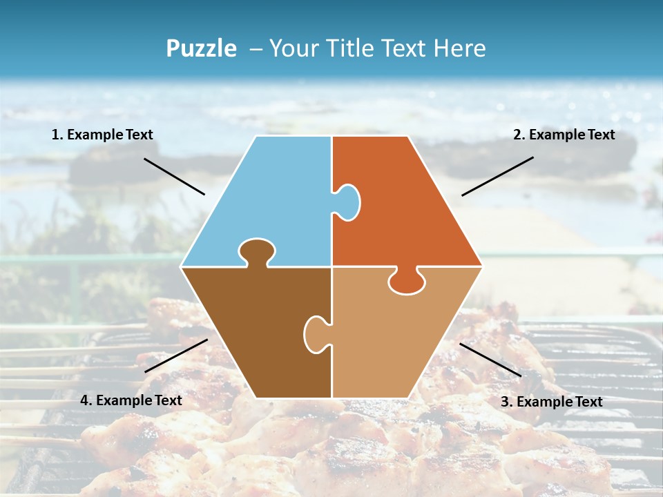 Nutrition White Background Dinner PowerPoint Template