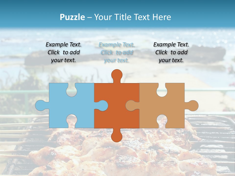 Nutrition White Background Dinner PowerPoint Template