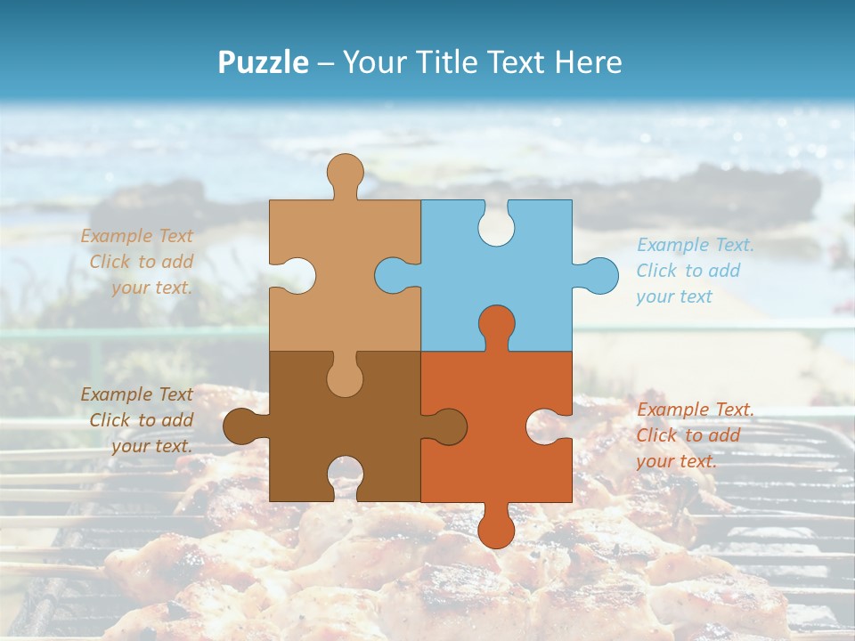 Nutrition White Background Dinner PowerPoint Template