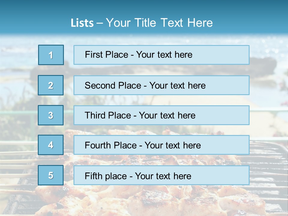 Nutrition White Background Dinner PowerPoint Template