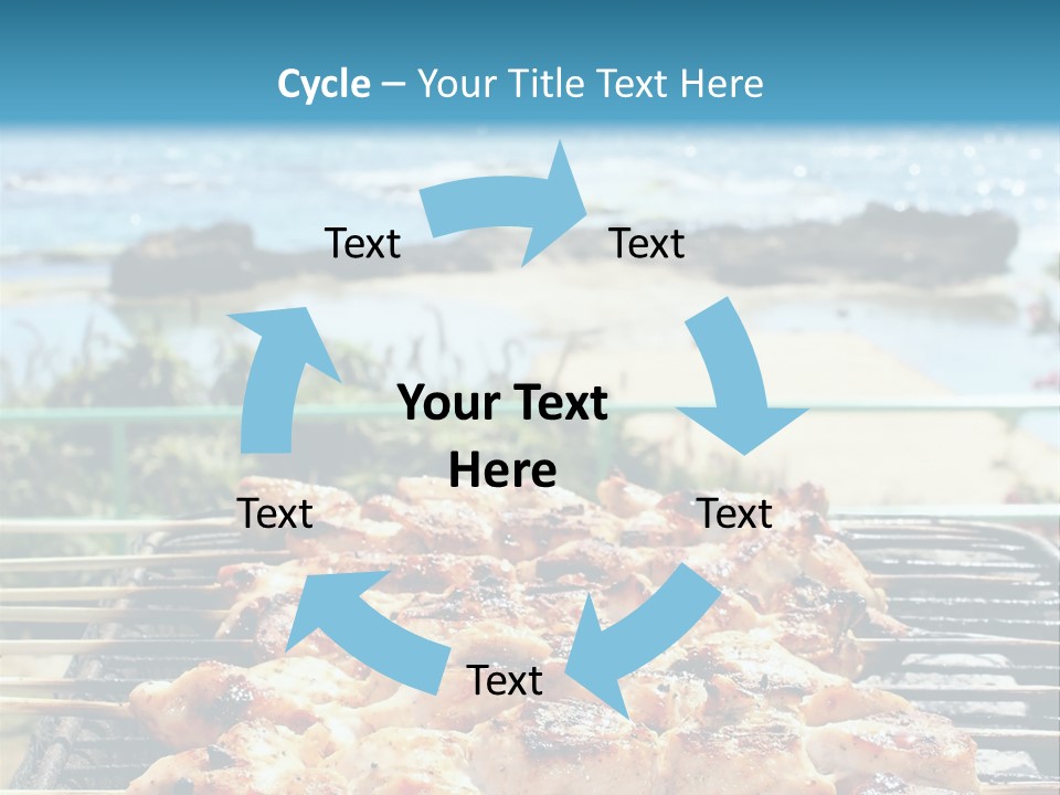 Nutrition White Background Dinner PowerPoint Template