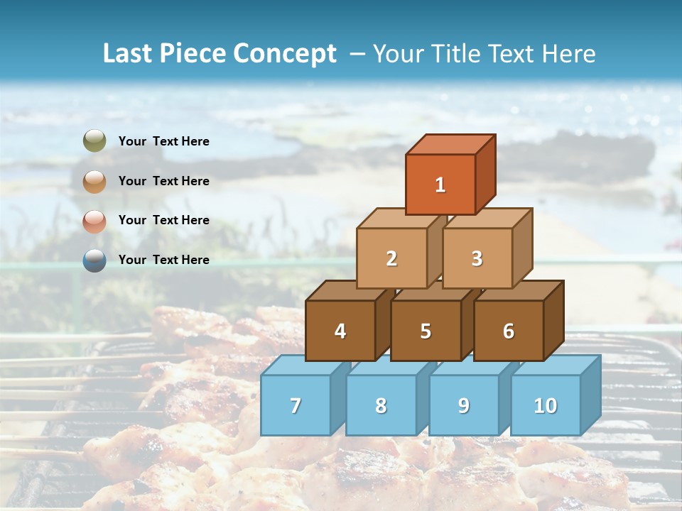 Nutrition White Background Dinner PowerPoint Template