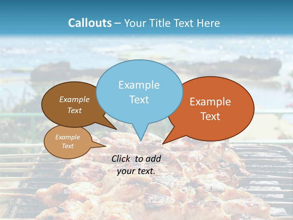 Nutrition White Background Dinner PowerPoint Template