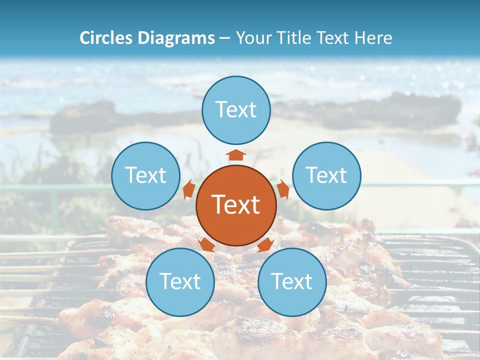 Nutrition White Background Dinner PowerPoint Template