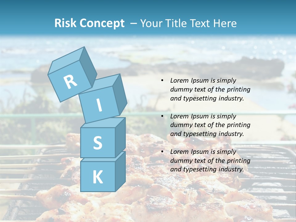 Nutrition White Background Dinner PowerPoint Template