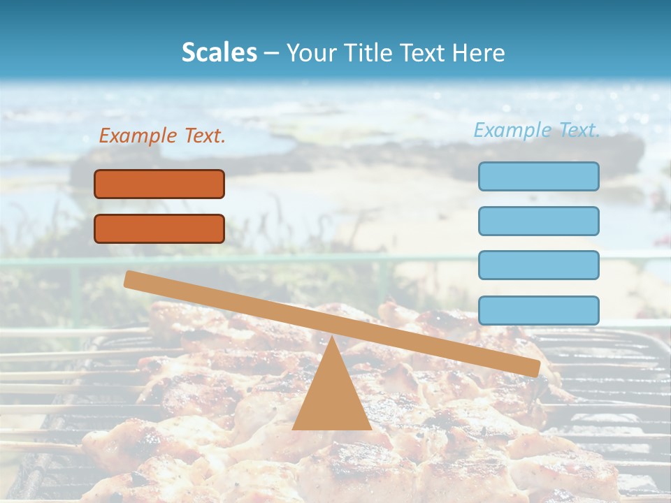 Nutrition White Background Dinner PowerPoint Template