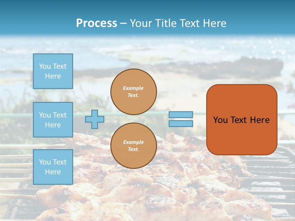 Nutrition White Background Dinner PowerPoint Template