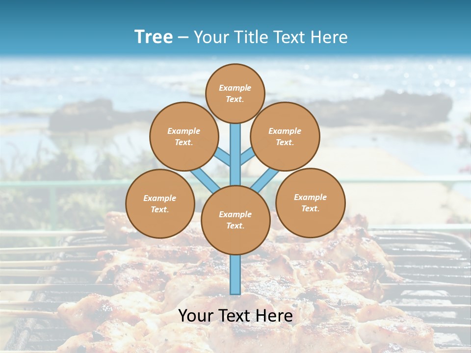 Nutrition White Background Dinner PowerPoint Template