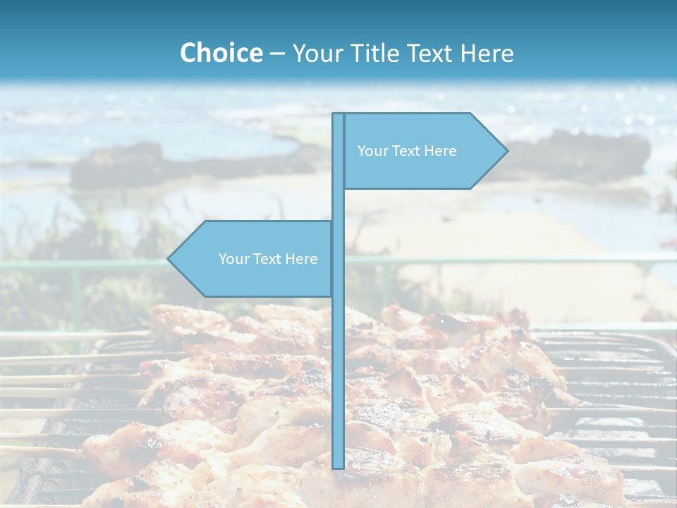 Nutrition White Background Dinner PowerPoint Template