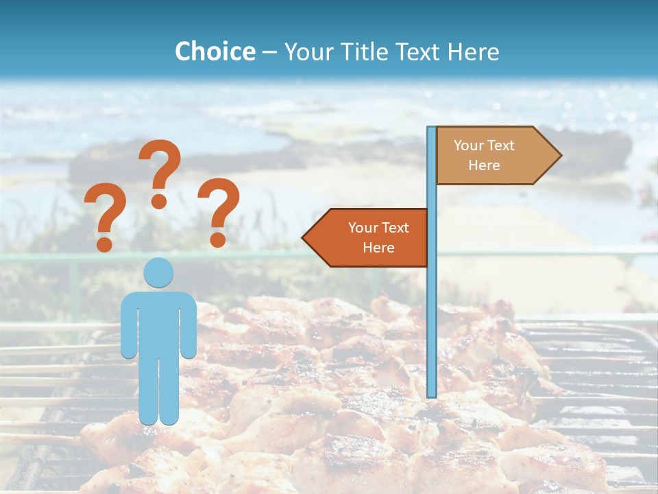 Nutrition White Background Dinner PowerPoint Template