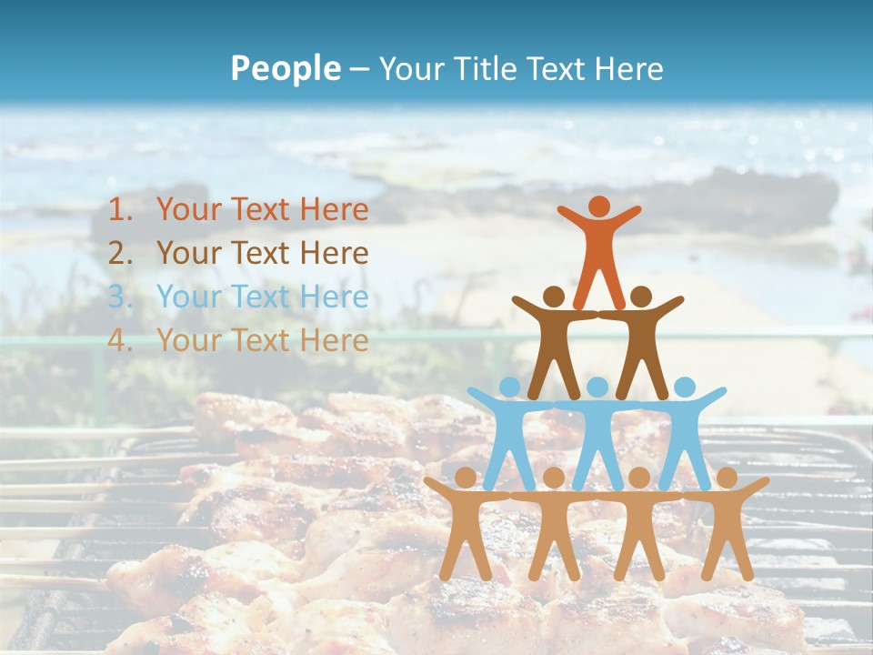 Nutrition White Background Dinner PowerPoint Template