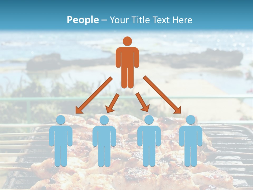 Nutrition White Background Dinner PowerPoint Template