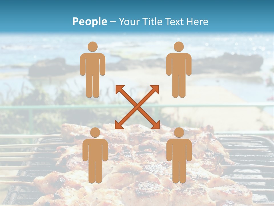 Nutrition White Background Dinner PowerPoint Template