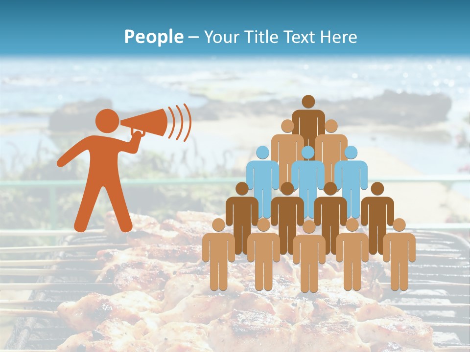 Nutrition White Background Dinner PowerPoint Template