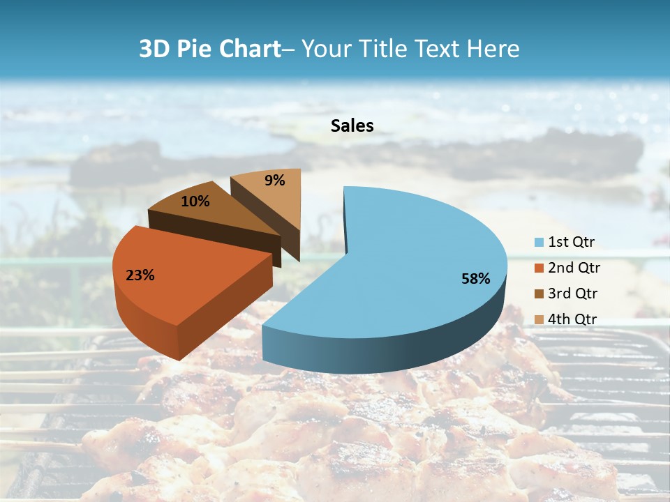 Nutrition White Background Dinner PowerPoint Template