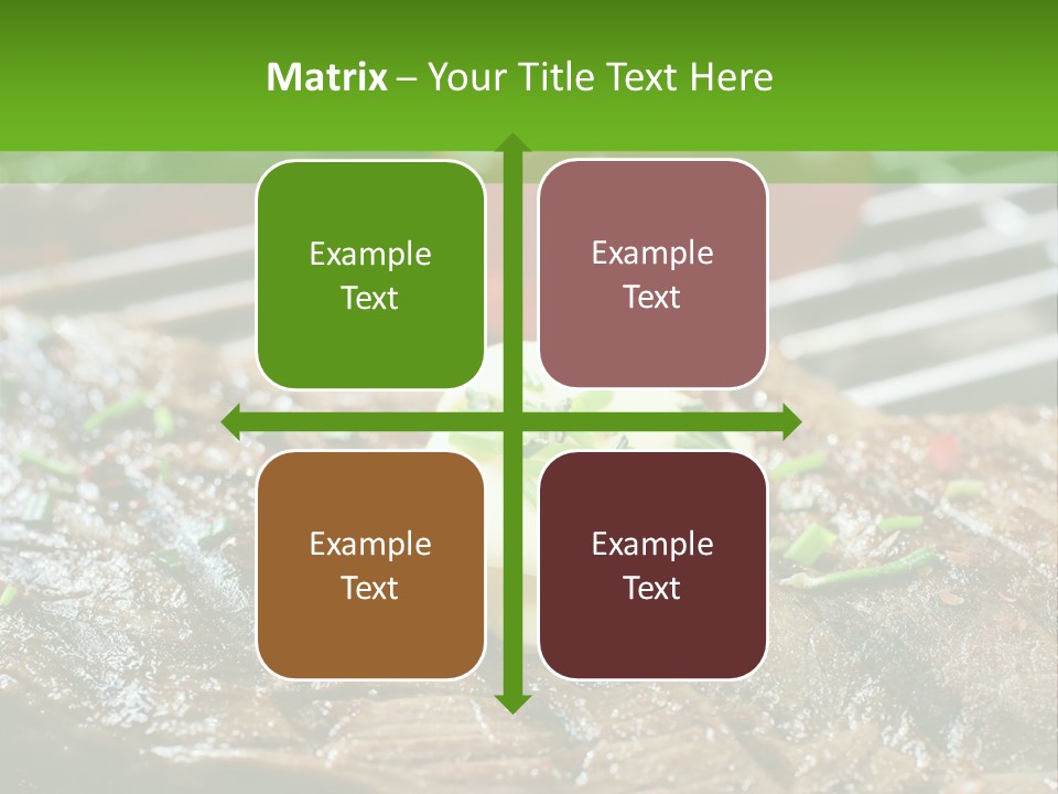 Butter Beef American PowerPoint Template