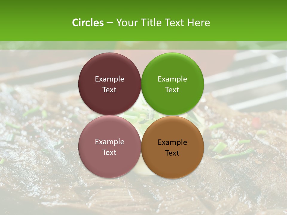 Butter Beef American PowerPoint Template