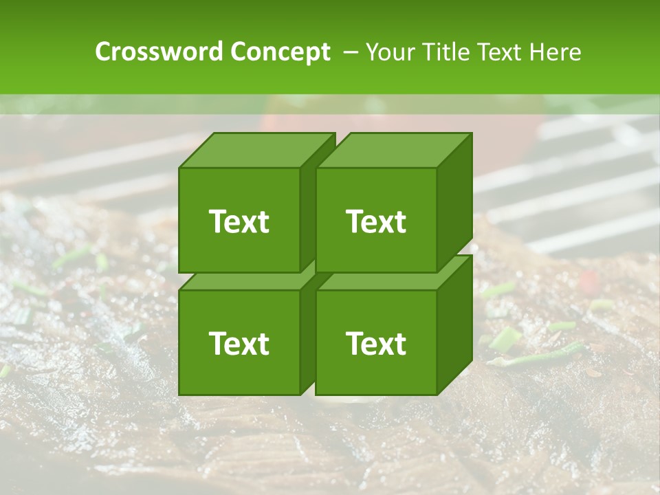 Butter Beef American PowerPoint Template