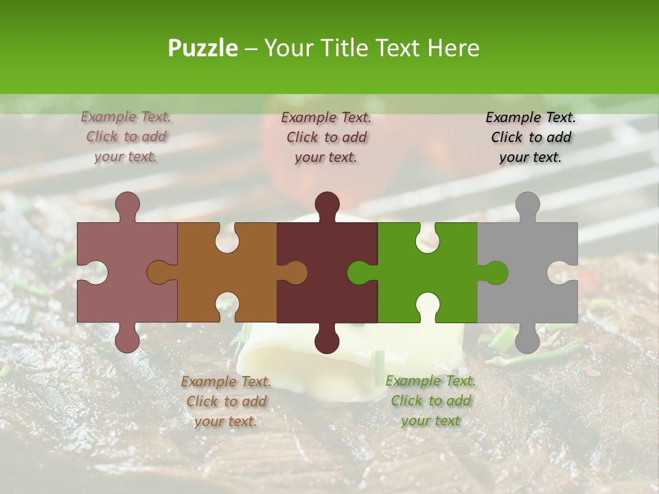 Butter Beef American PowerPoint Template