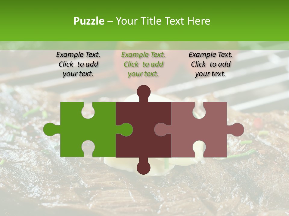 Butter Beef American PowerPoint Template